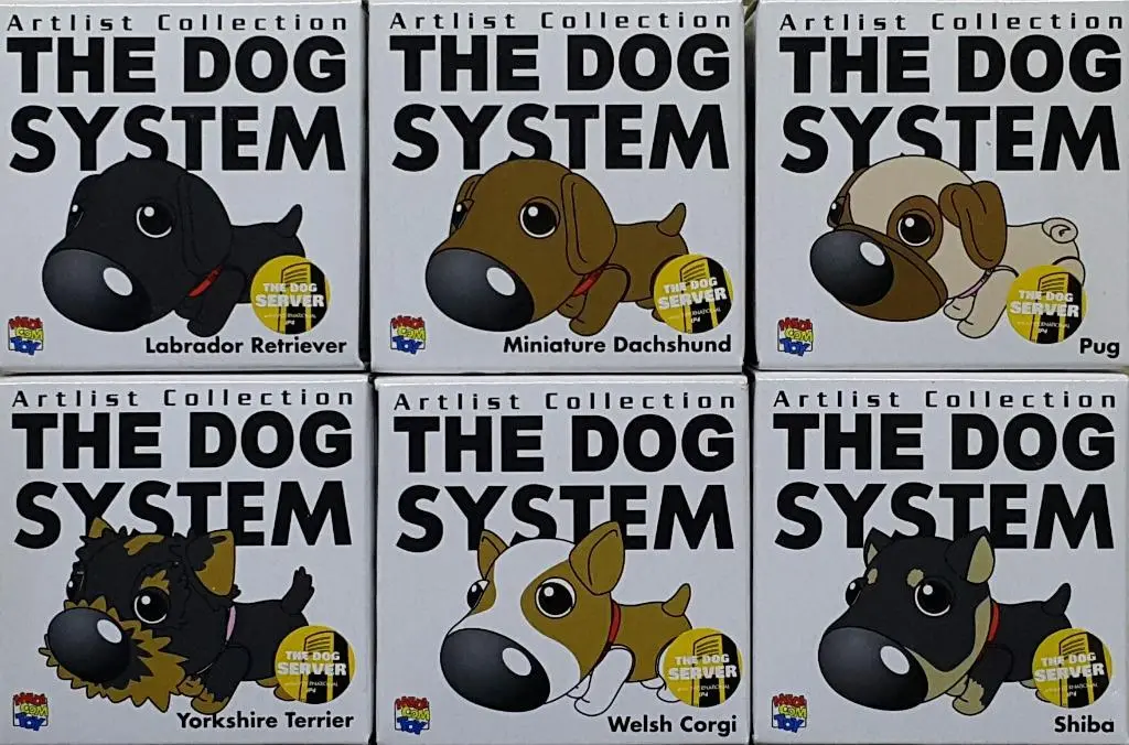 Medicom 31001 大頭狗 作品集 拉布拉多犬 迷你臘腸犬 八哥犬 約克夏㹴 威爾斯哥基犬 柴犬 盒蛋套裝 Medtds001 Artlist Collection The Dog System The Dog Server Labrador Retriever Miniature Dachshund Pug Yorkshire Terrier Welsh Corgi Shiba Set (Buy-Mc) 存 1
