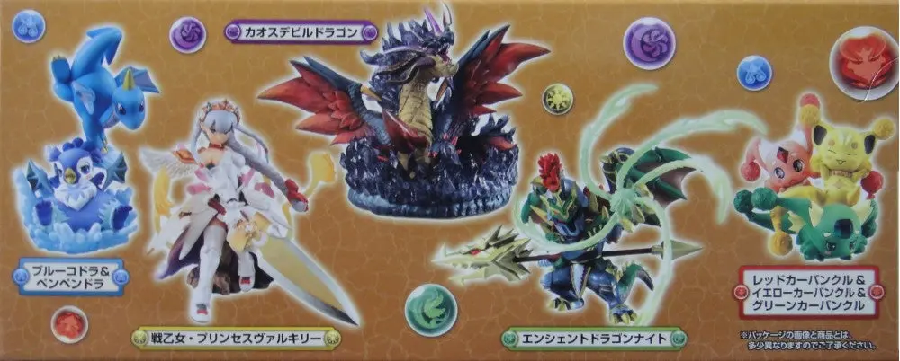Megahouse 龍族拼圖 Pulzzle And Dragons Figure 全5種 (Buy-81610-店) 1