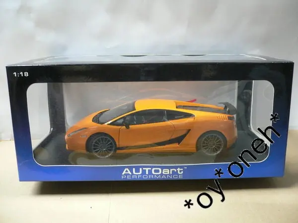 Autoart 1/18 Lamborghini Gallardo Superleggera Borealis/ Metallic Orange (74581) (C802-323) 1