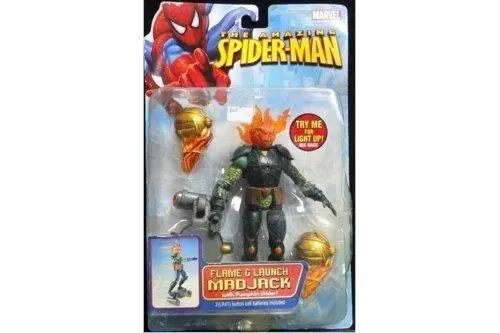 Toy Biz 蜘蛛俠 Amazing Spider-Man Flame & Launch Mad Jack Pumpkin Slider (Buy-72729) 1