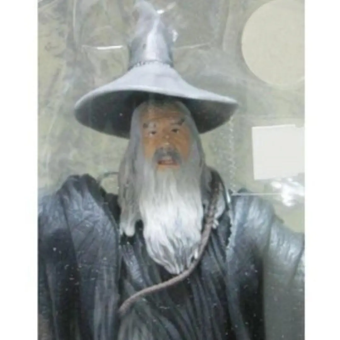 Toy Biz 81022 魔戒首部曲 魔戒現身 灰袍甘道夫 伊恩·麥基倫 The Lord Of The Rings The Fellowship Of The Ring Gandalf The Grey With Light-Up Staff Action Ian Mckellen B5644366 (Lotr) 2