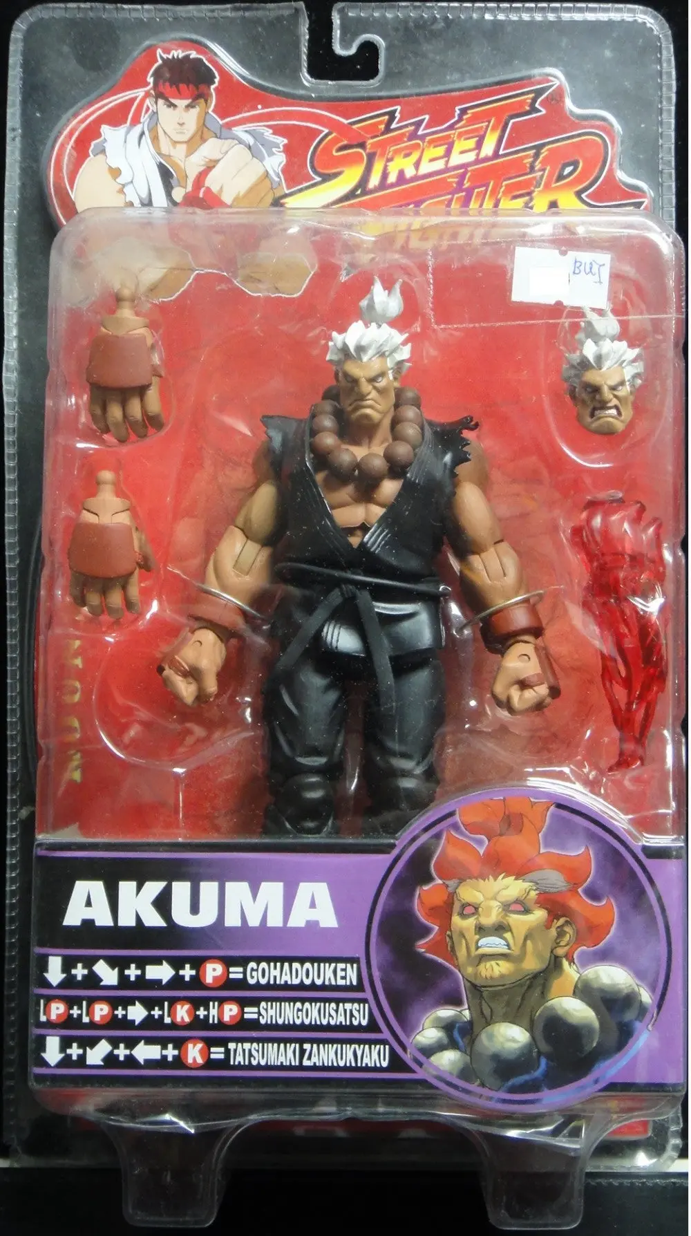 Sota Toys 街頭霸王 豪鬼 Street Fighter Round 4 Akuma In White Hair Action Figure 01051 (Buy) 1