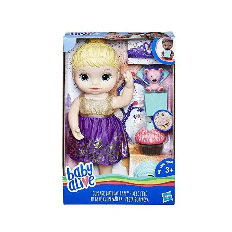 Baby Alive Cupcake Birthday Baby (Blonde) 1