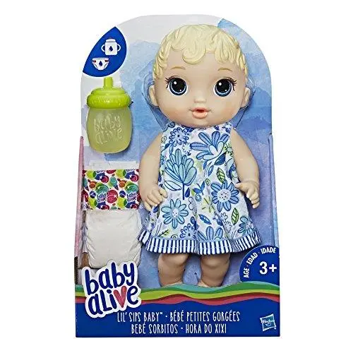Baby Alive Lil' Sips Blonde Baby 1