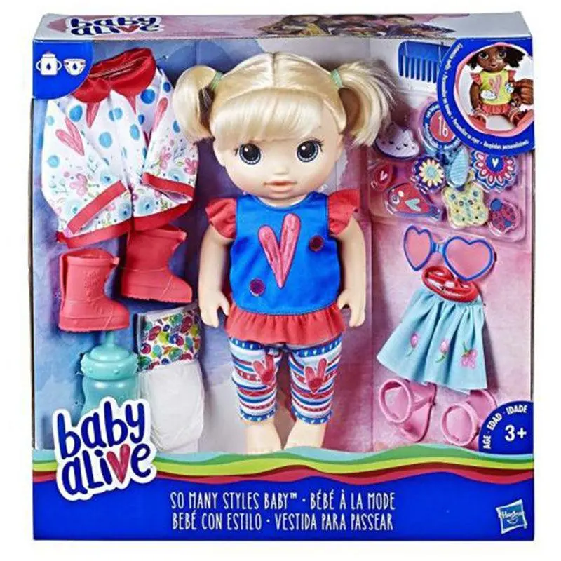 Baby Alive So Many Styles Baby (Blonde Straight Hair) 1