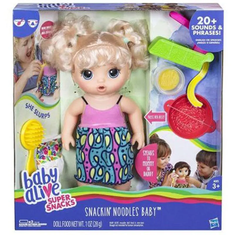 Baby Alive Super Snacks Snackin' Noodles Baby 1