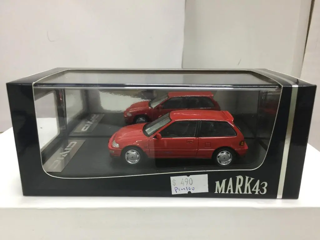 Hobby Japan Mark 43 1/43 Honda Civic Ef9 Sir Ii Red (Pm4396r) (04906) (Piu100) 1