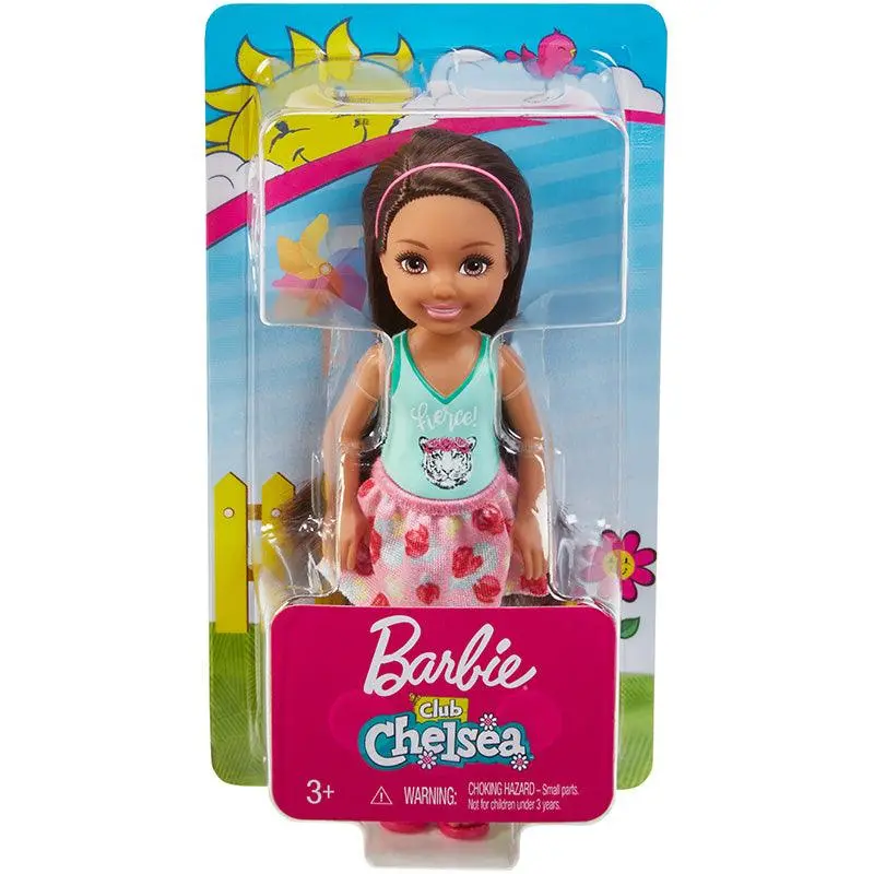 Barbie Chelsea Friend, Brun W/Fierce Top 1