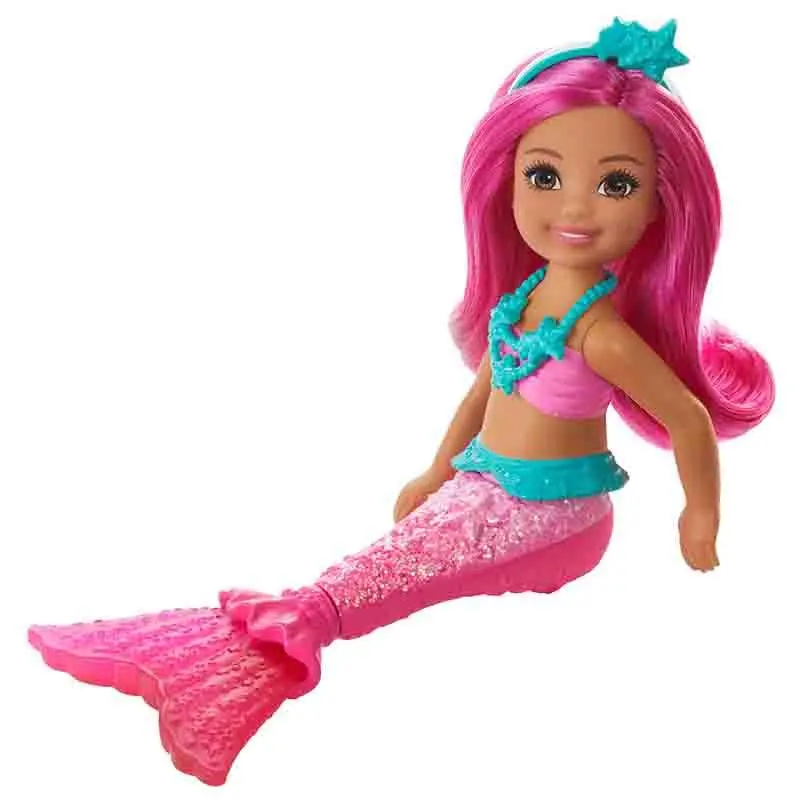 Barbie Chelsea Mermaid 1, Pink Hair Doll 1