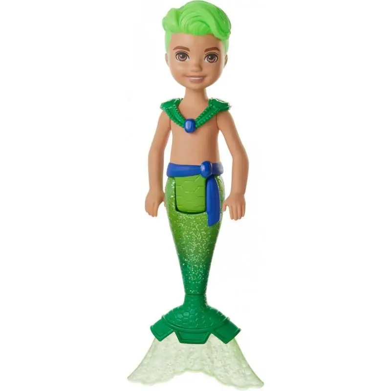 Barbie Chelsea Mermaid 6, Green Hair Doll 1