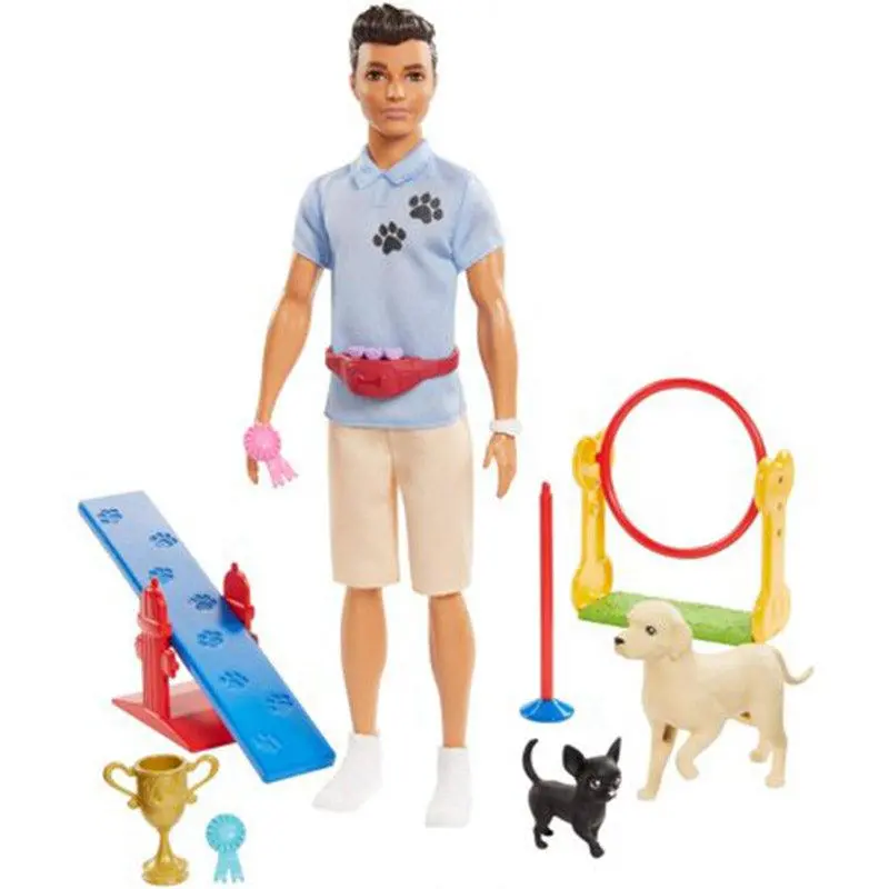 Barbie Ken Careers Playset - Dog Trainer Doll 1