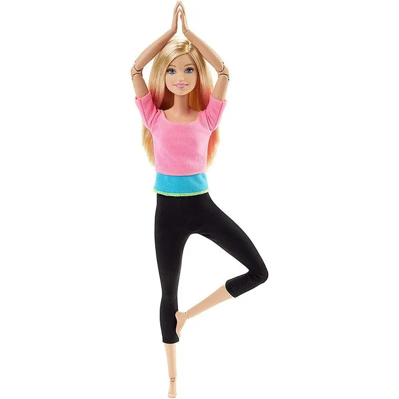 Barbie Made To Move Doll, Pink 1