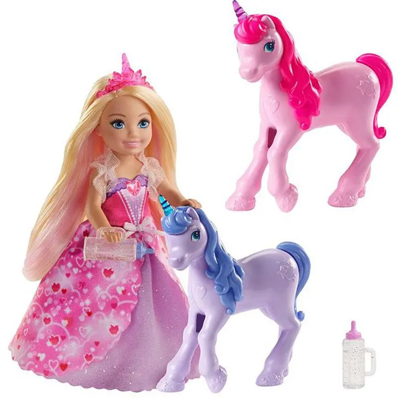 Barbie Princess & Baby Unicorn Gift-Set 1