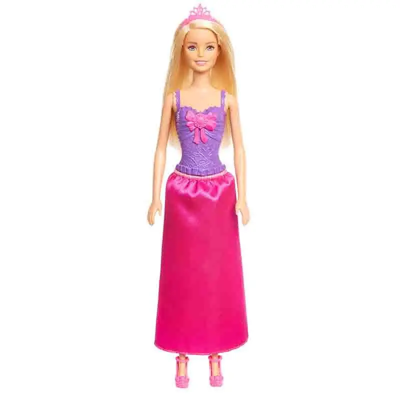 Barbie Princess Doll Blonde Hair And Purple Dress 1