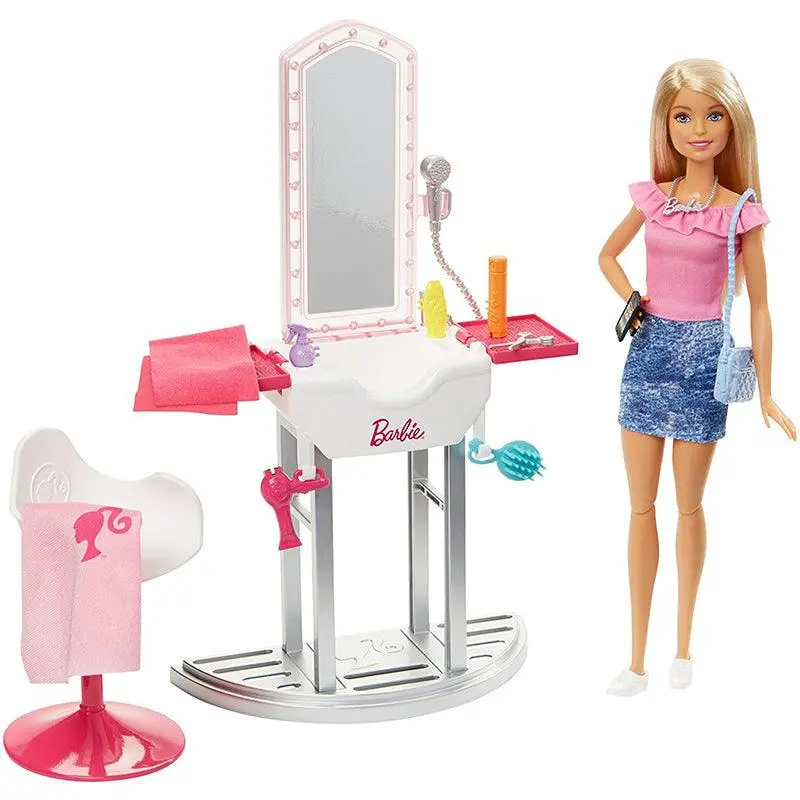 Barbie Salon Doll & Accessories - Blonde 1