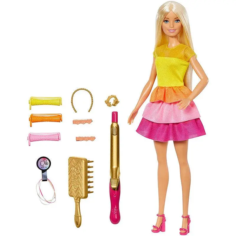 Barbie Ultimate Curls Doll And Playset 1