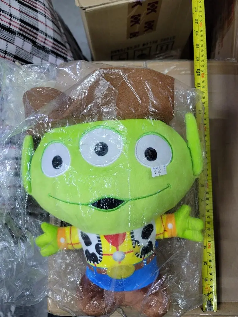 Pixar Toy Story Alien  三眼仔毛公仔woody Remix 1