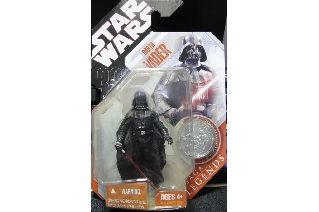 Hasbro 星球大戰 黑武士 Star Wars Saga Legends Collector Coin Darth Vader 11795 1