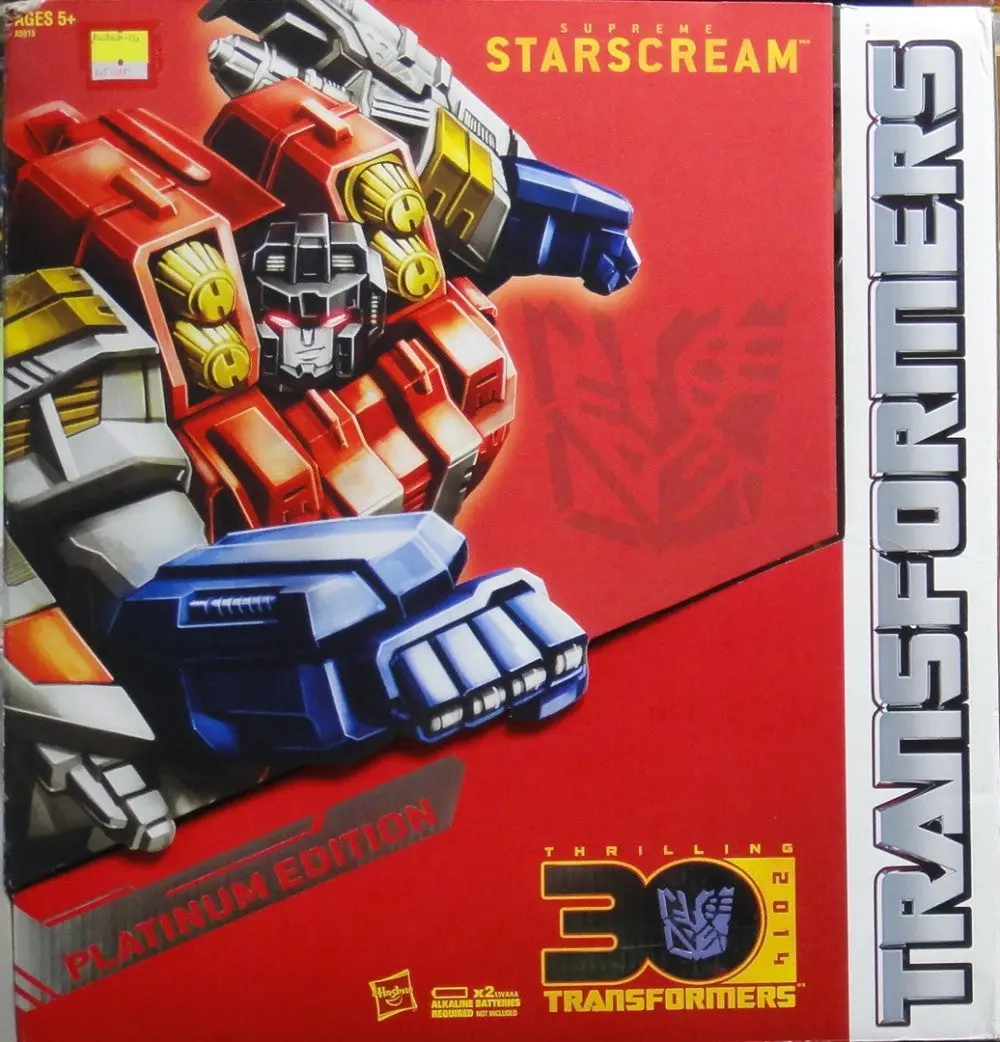 Hasbro 變形金剛 馬年 星星叫 Transformers Year Of The Horse 2014 Supreme Starscream Platinum Edition 92432 (Piu/Kw150-332) 1