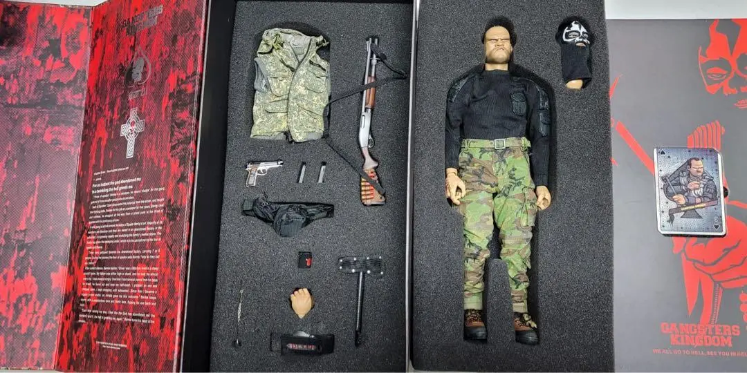 C1067-61 Damtoys Gangster Kingdom 黑幫王國 黑桃3 Spade 3 Bernie 回憶篇 1/6 Figure 1