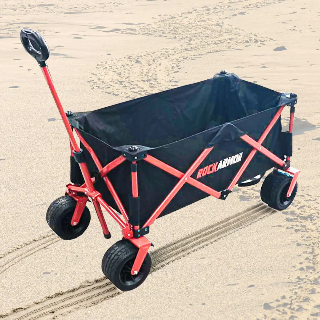 Beach Cart - Folding Heavy Duty 1