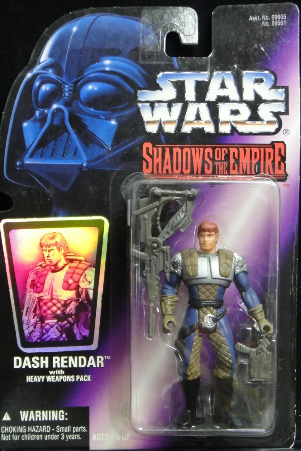 Kenner 星球大戰 Star Wars Shadows Of The Empire Dash Rendar With Heavy Weapons Pack (Wkg-69561) 1