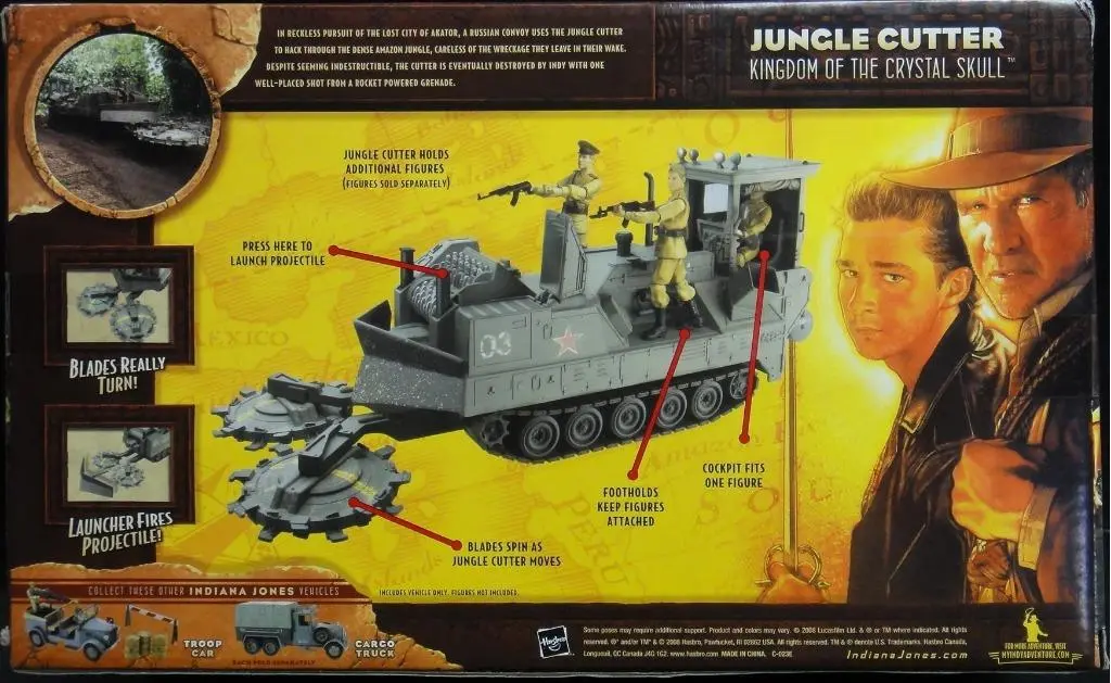 Hasbro 奪寶奇兵之水晶骷髏國 Indiana Jones Kingdom Of Crystal Skull Jungle Cutter (Buy-31699) 2