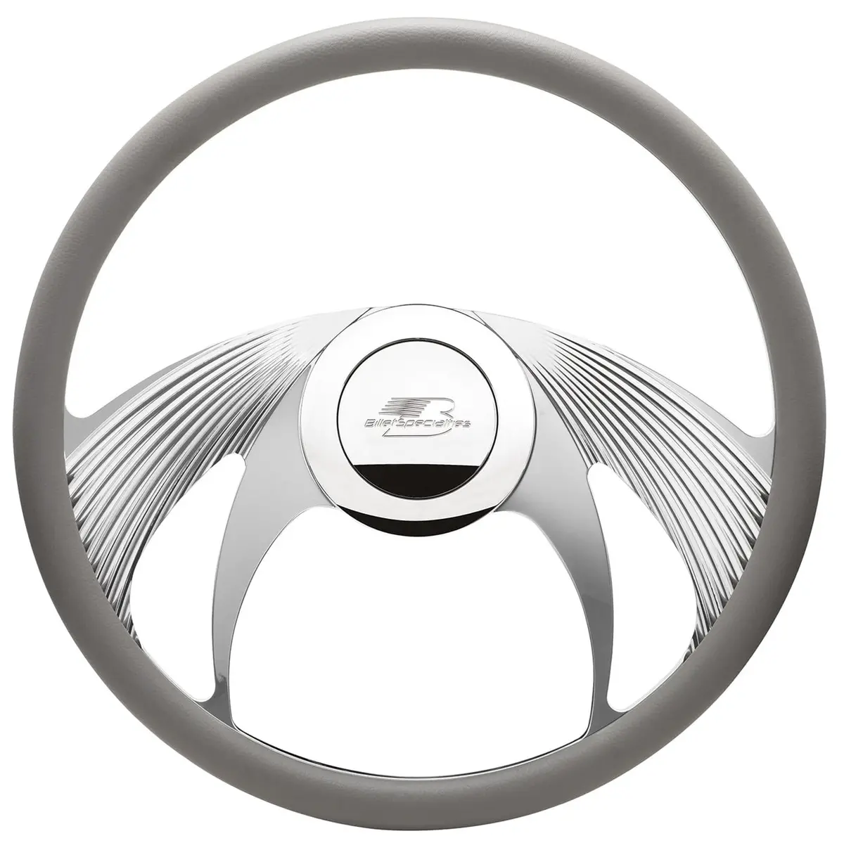 Billet Specialties Half-Wrap Steering Wheel – Lightweight Billet Aluminum 1
