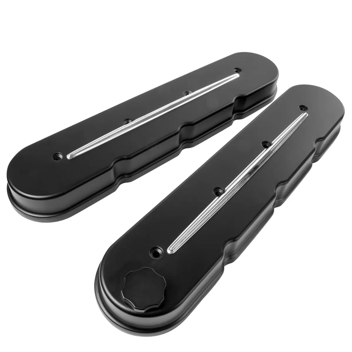 Billet Specialties 95424 Streamline Aluminum Valve Covers – Custom Fit 1