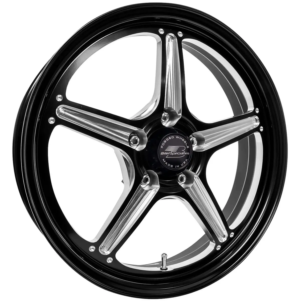 Billet Specialties Rsfb23745Z6520 Street Lite Black One-Piece Wheel – 17X7.5" 1