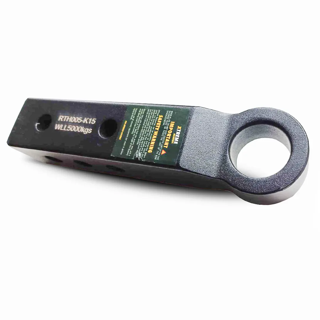 Rated Soft Shackles Recovery Hitch | Black 1