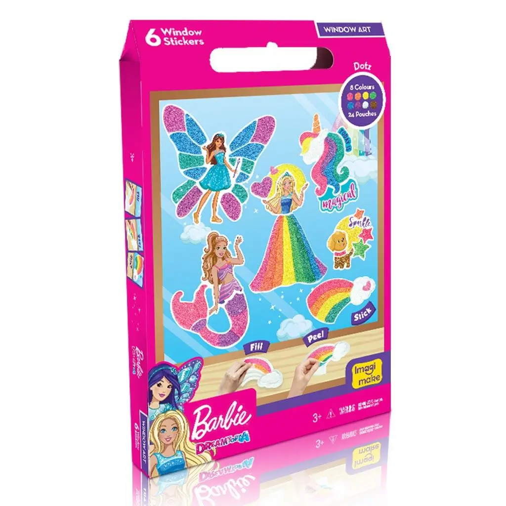 Barbie Imagimake Window Art 1