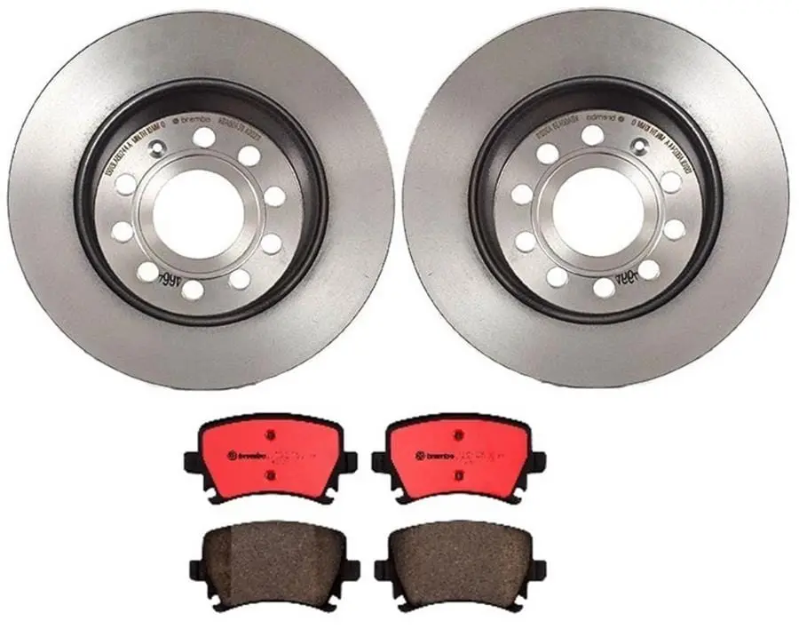 Brembo Oe-Plus Brake Pad And Rotor Package - Kt00061 1