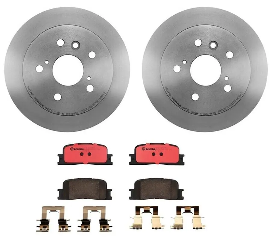 Brembo Premium Brake Pad And Rotor Combo Kit - Kt00222 1