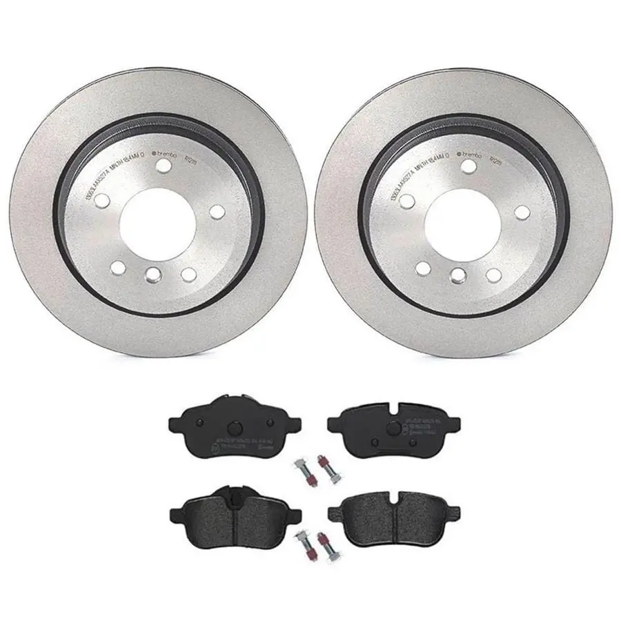 Brembo High-Performance Brake Kit With Rotors And Pads - Kt04464 1