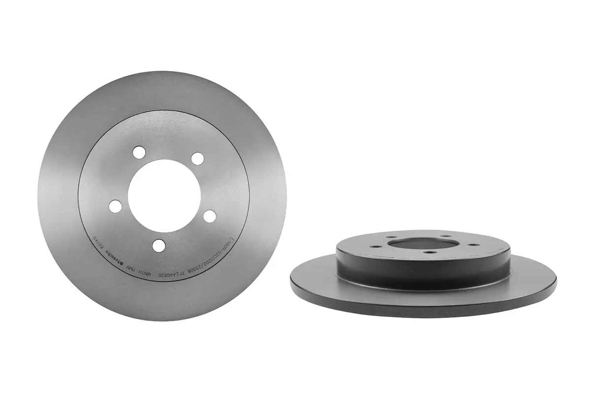 Brembo 08.8974.11 Uv-Coated Premium Brake Rotor 1