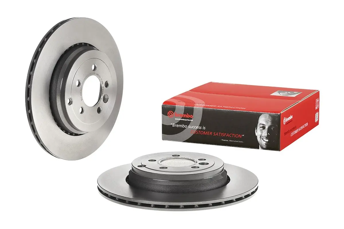 Brembo 09.A774.11 Uv-Coated Premium Brake Rotors 1