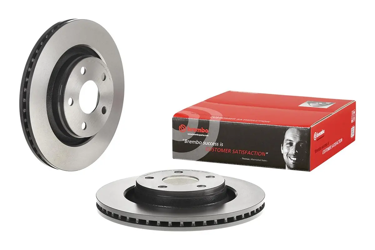 Brembo 09.D444.11 Uv-Coated Premium Brake Rotors 1