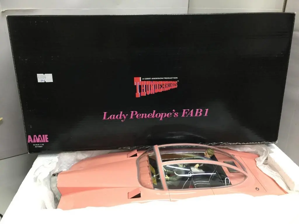 Kokusai 1/18 Amie Thunderbirds Lady Penelope's Fab1 (Av18001) (62108) (Pa0) 1