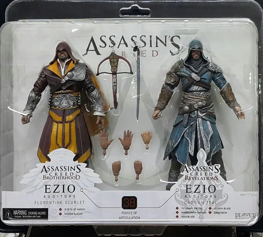 Neca 60817 刺客教條 兄弟會 啟示錄 埃奇歐·奧狄托雷 套裝 Assassin's Creed Brotherhood Revelations Ezio Auditore Set B30769079 (Piu/Tok7-100) L 1