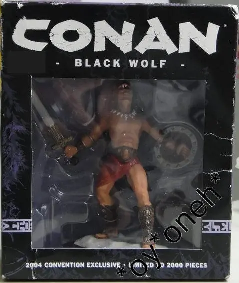 Darkhorse Deluxe Conan Black Wolf 2004 Convention Exclusive Limited To 2000 Pieces (Buy-10399) 1139183277 1