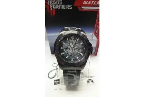 Hasbro 變形金剛 狂派標誌 鋼帶手錶 F款 Transformers Watch Type F Decepticon Logo (Piu/Ry6-60) 2