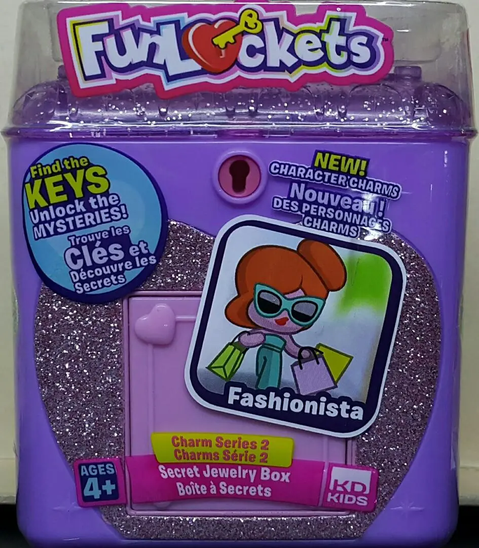 Kd Kids 67477 神秘驚喜小盒子 優雅系列 第二彈 秘密首飾盒 - 時尚達人 Fun Lockets Charm Sereis 2 Secret Jewellery Box - Fashionista (Epc-2324A-20) 存 1