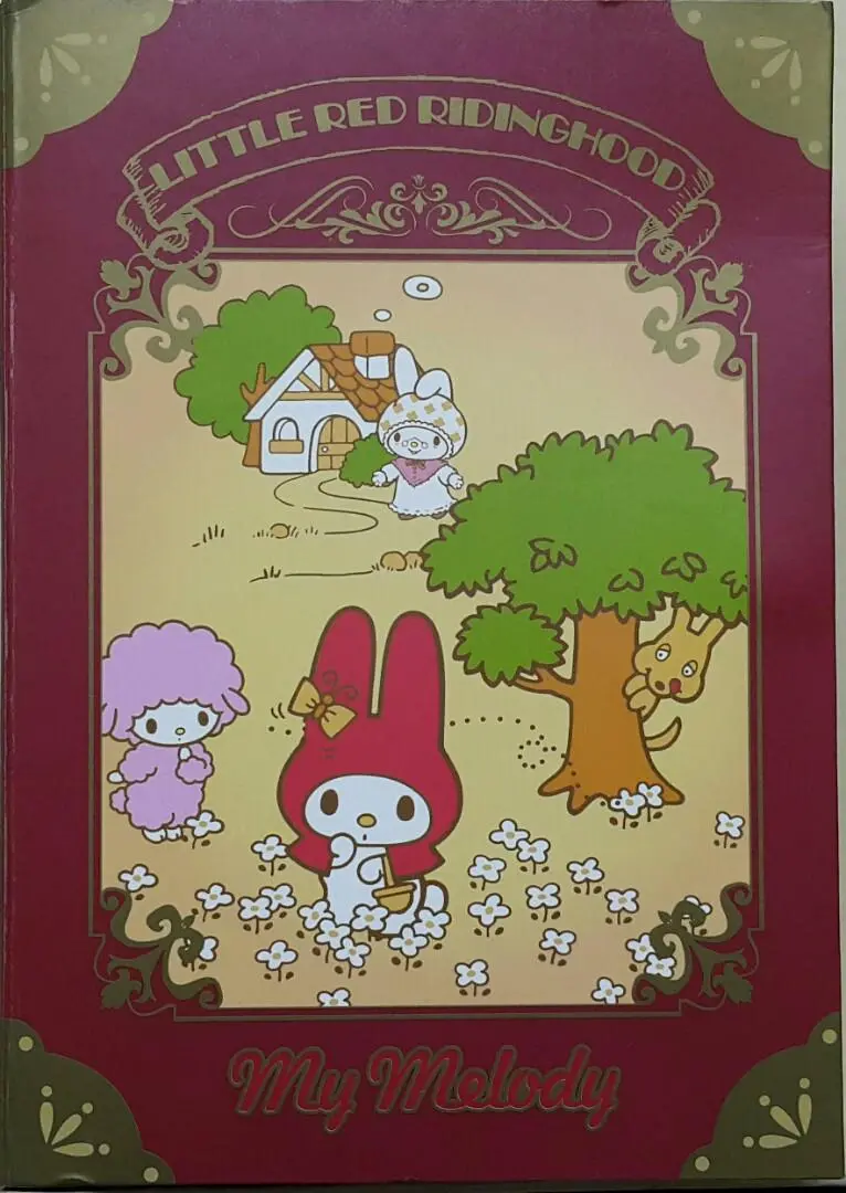 Hold - Ellon 94532-2 三麗鷗 美樂蒂 小紅帽 手指布偶 吊飾 套裝 Sanrio My Melody Little Red Riding Hood Plush Finger Puppet Mascot Set (Buy-Cw) L 1