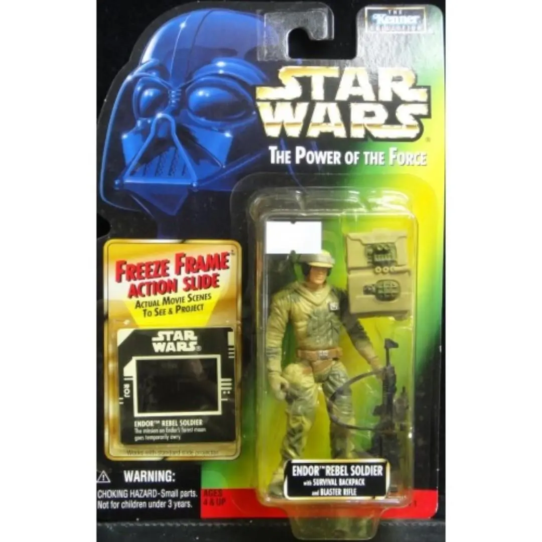 Kenner Star Wars Endor Rebel Soldier Survival Backpack Blaster Rifle (Wkg-69716  店) 1