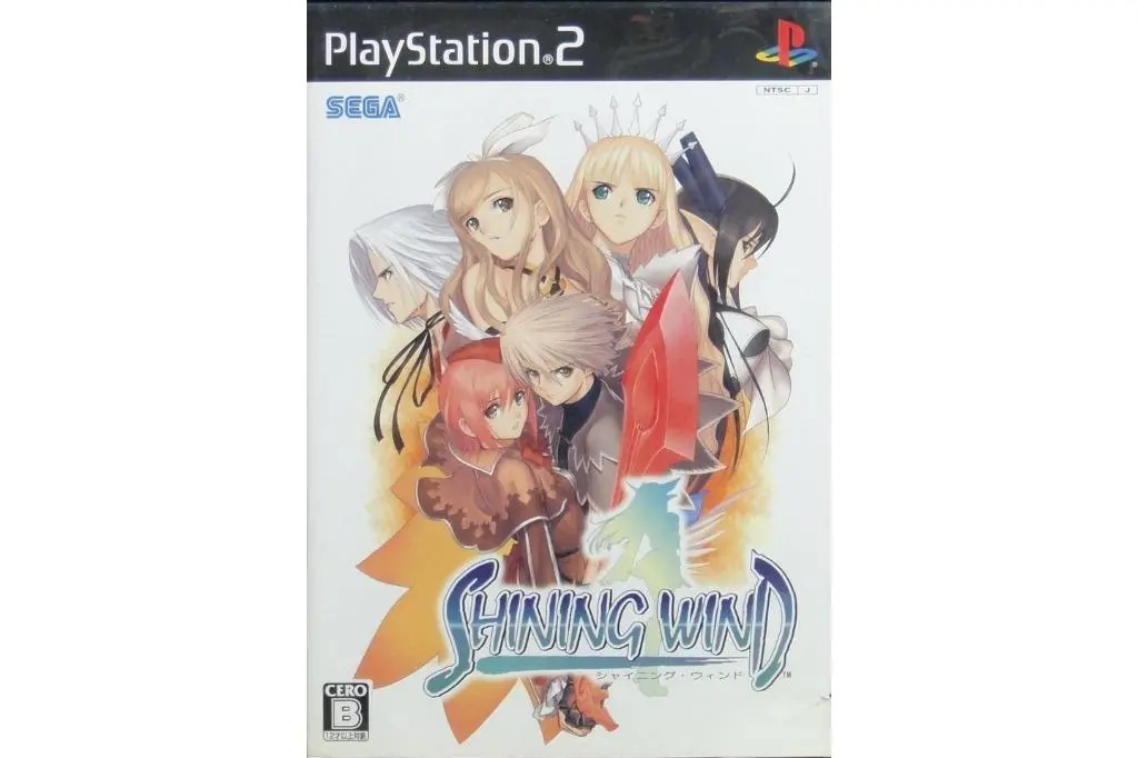 Sony Scei Playstation 2 Ps2 Sega Shining Wind 世嘉 光明之風 遊戲日版 Slpm66671 (Buy-83174) 1