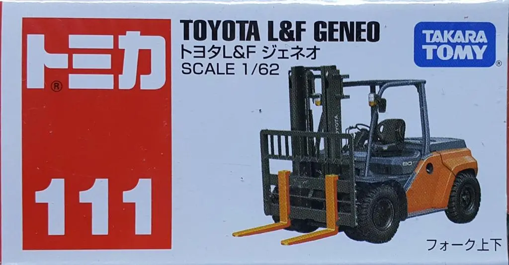 Takara Tomy 85991 Tomica 111 1/62 豐田 义車 Toyota L&F Geneo (Epc-1106-8) 1