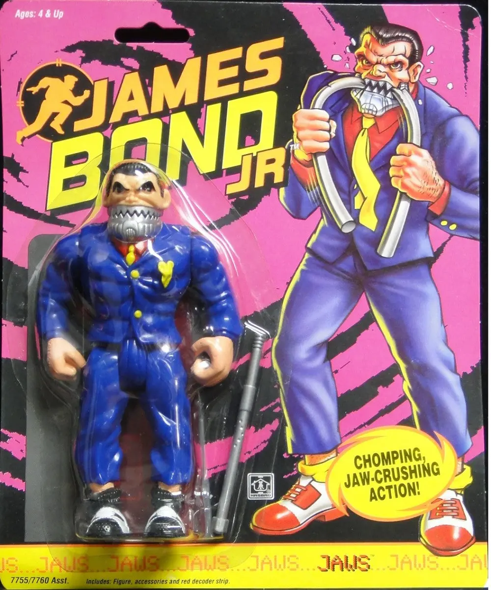 Hasbro James Bond Jr Jaws With Chomping Jaw-Crushing Action 07755 (Pa-0) 1