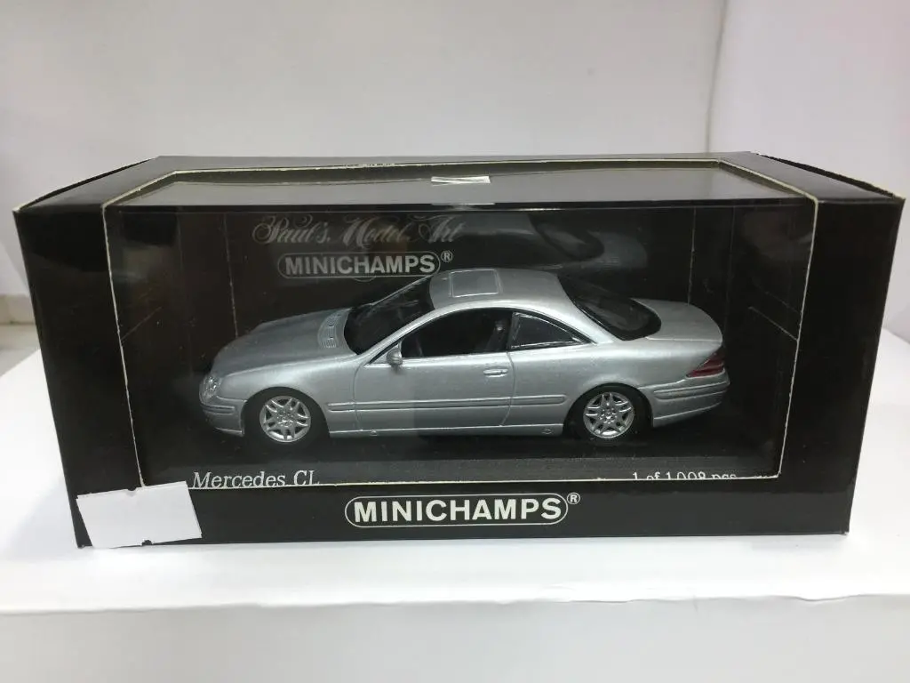 Minichamps 1/43 Mercedes-Benz Cl Coupe 1999 Brilliant Silver 430038024 03494 Pa0 1