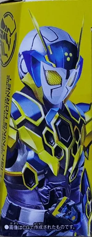 Bandai 40912 幪面超人01 幪面超人華爾基麗 閃電黃蜂 程式昇華之鑰 閃電黃蜂變身匙卡 Kamen Rider Zero-One Kamen Rider Valkyrie Lithtning Hornet Shotrise Dx Lightning Harnet Progress Key (Epc-2167-16) 存 2